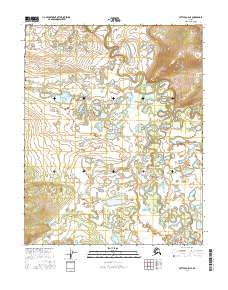 Topo map Bettles A-5 NE Alaska