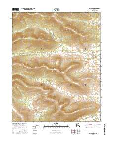 Topo map Bettles A-6 NE Alaska