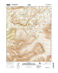 Topo map Bettles B-3 NW Alaska
