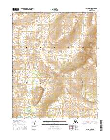 Topo map Bettles B-3 SW Alaska