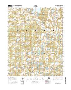 Topo map Bettles B-5 NE Alaska