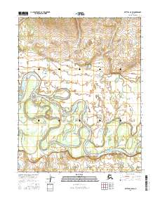 Topo map Bettles C-5 SW Alaska