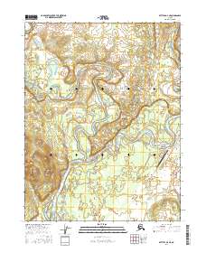 Topo map Bettles D-4 NE Alaska