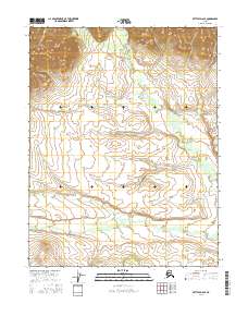 Topo map Bettles D-6 SE Alaska
