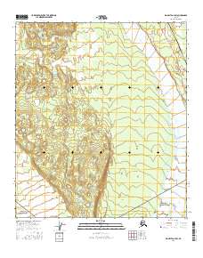 Topo map Big Delta A-4 SW Alaska