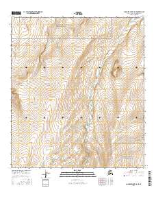 Topo map Chandler Lake B-5 NE Alaska