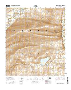 Topo map Chandler Lake D-3 NE Alaska