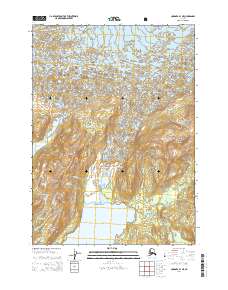 Topo map Cordova B-1 NE Alaska