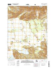 Topo map Cordova B-2 NE Alaska