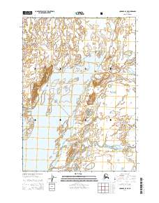 Topo map Cordova B-3 NE Alaska