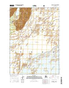 Topo map Cordova B-3 NW Alaska