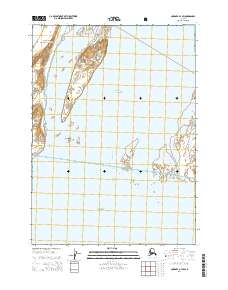Topo map Cordova B-3 SW Alaska