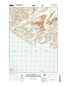 Topo map Cordova B-4 SE Alaska
