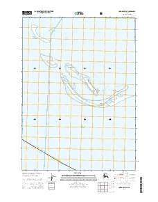 Topo map Cordova B-5 SE Alaska