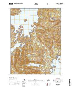 Topo map Craig A-1 NE Alaska