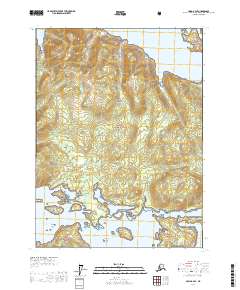 Topo map Craig B-4 SE Alaska