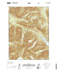 Topo map Craig C-1 NE Alaska