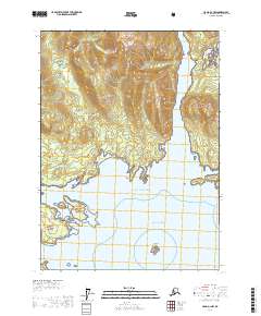 Topo map Craig D-1 NW Alaska