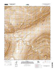 Topo map De Long Mountains D-3 NE Alaska