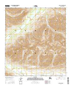 Topo map Healy D-2 SW Alaska