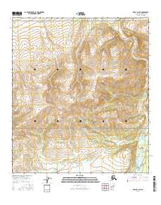 Topo map Healy D-6 NE Alaska