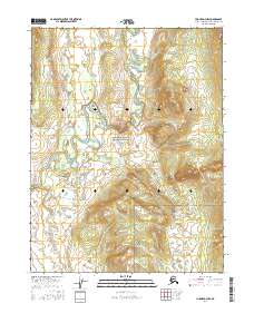Topo map Hughes D-3 NW Alaska