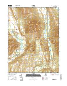 Topo map Hughes D-4 NW Alaska