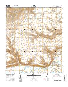 Topo map Ikpikpuk River A-1 NW Alaska