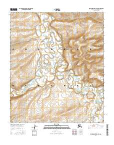 Topo map Ikpikpuk River B-3 SW Alaska