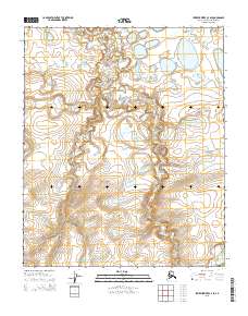 Topo map Ikpikpuk River C-3 SE Alaska