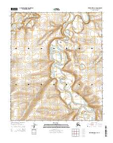 Topo map Ikpikpuk River C-4 SE Alaska