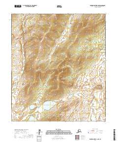 Topo map Kantishna River A-3 NW Alaska