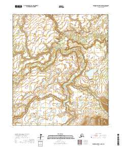 Topo map Kantishna River C-5 NW Alaska