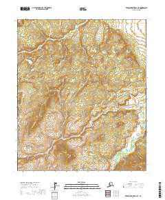 Topo map Kantishna River D-4 SE Alaska