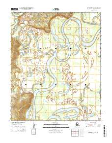Topo map Kateel River B-4 NE Alaska