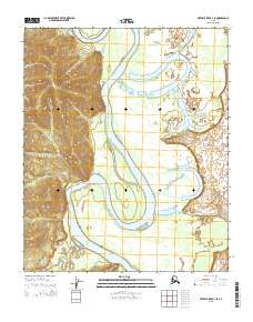 Topo map Kateel River B-4 SE Alaska