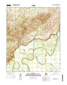 Topo map Kateel River C-3 SW Alaska
