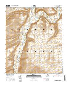 Topo map Killik River D-2 NW Alaska
