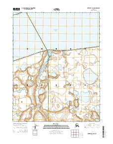 Topo map Kotzebue C-5 SW Alaska