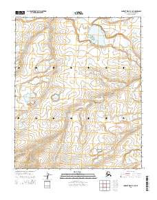 Topo map Lookout Ridge C-1 NE Alaska