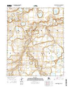 Topo map Lookout Ridge D-1 NW Alaska