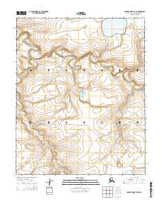 Topo map Lookout Ridge D-5 NE Alaska