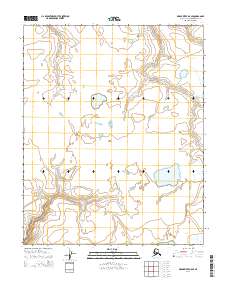 Topo map Meade River A-5 SE Alaska