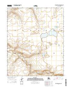Topo map Meade River A-5 SW Alaska