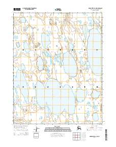 Topo map Meade River C-5 NE Alaska