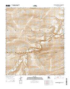 Topo map Misheguk Mountain D-1 NE Alaska