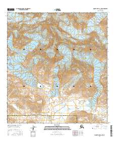 Topo map Mount Hayes A-2 NE Alaska