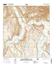 Topo map Mount Hayes A-4 NE Alaska