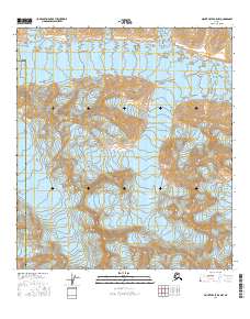 Topo map Mount Hayes B-5 NW Alaska