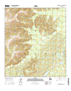 Topo map Mount Hayes C-1 SE Alaska